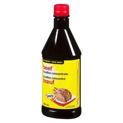 Bouillon concentré, bœuf