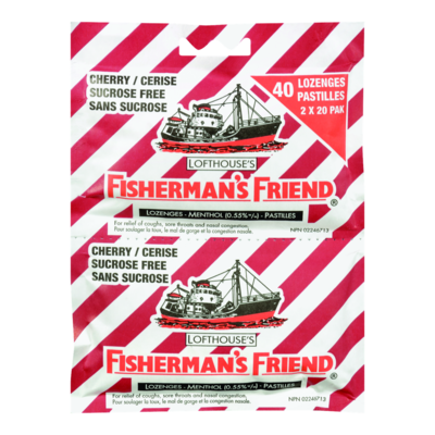 Fisherman's Friend Cherry, Twin Pack 40 ea, $0.10/1ea