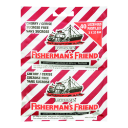 Fisherman’s Friend Pastilles à saveur de cerise, offertes en paquet double 40 ea, 0,10 $/1ch