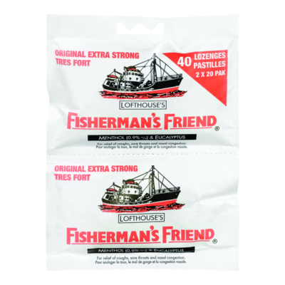 Fisherman’s Friend Pastilles extra-fortes à saveur originale offertes en paquet double 44 ea, 0,10 $/1ch