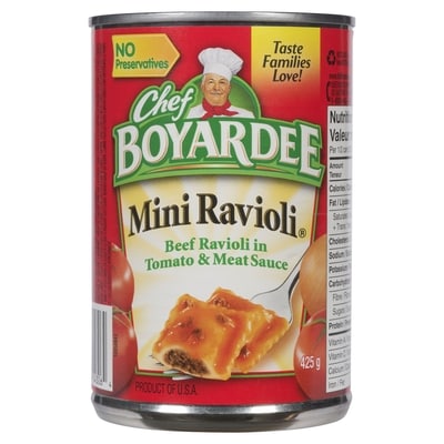 Mini, Beef Ravioli