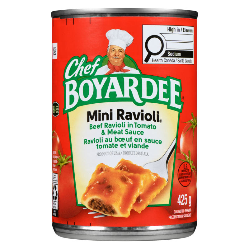 Mini, Beef Ravioli