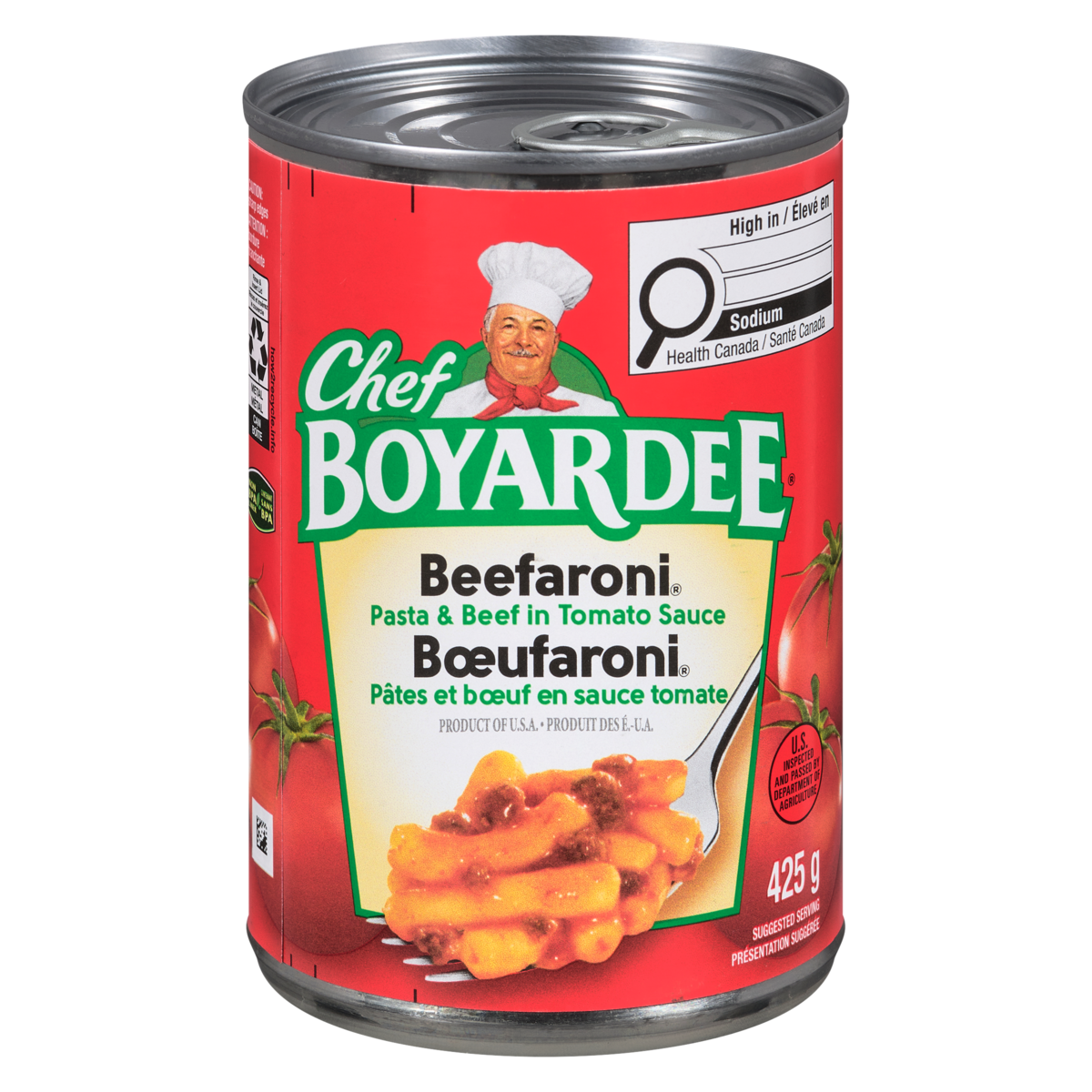 Chef Boyardee Beefaroni Pasta And Beef in Tomato Sauce