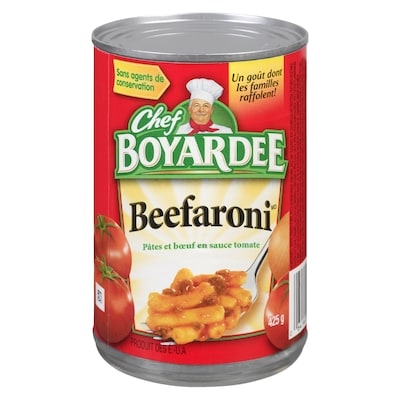 Chef Boyardee Beefaroni 425 g, 0,41 $/100g