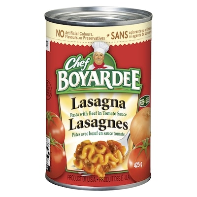 Chef Boyardee Lasagne 425 g, 0,41 $/100g