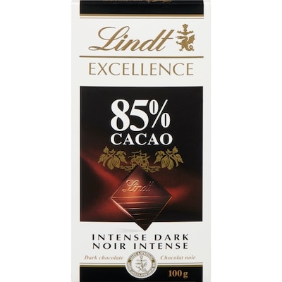 Lindt EXCELLENCE 85% Cacao Dark Chocolate Bar 100 g, $5.99/100g