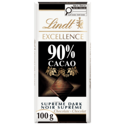 EXCELLENCE 90% Cacao Dark Chocolate Bar