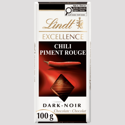 Lindt EXCELLENCE Chili Dark Chocolate Bar 100 g, $5.99/100g