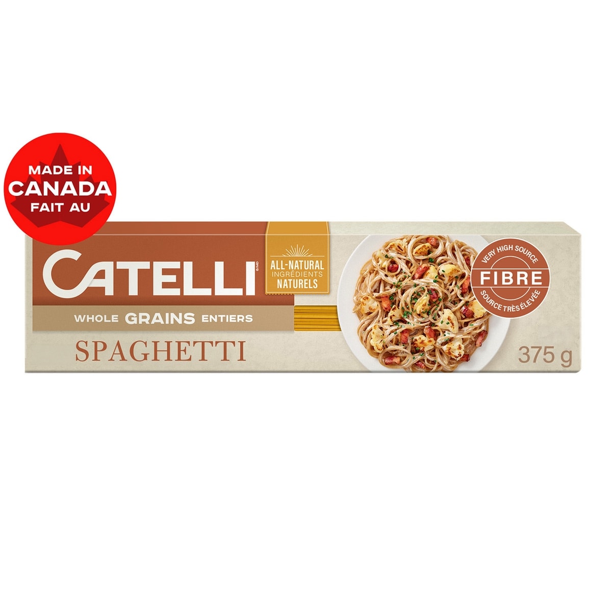 Catelli Whole Grains Spaghetti Pasta