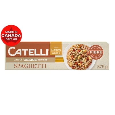 Catelli Pâtes Grains Entiers, Spaghetti 375 g, 1,01 $/100g