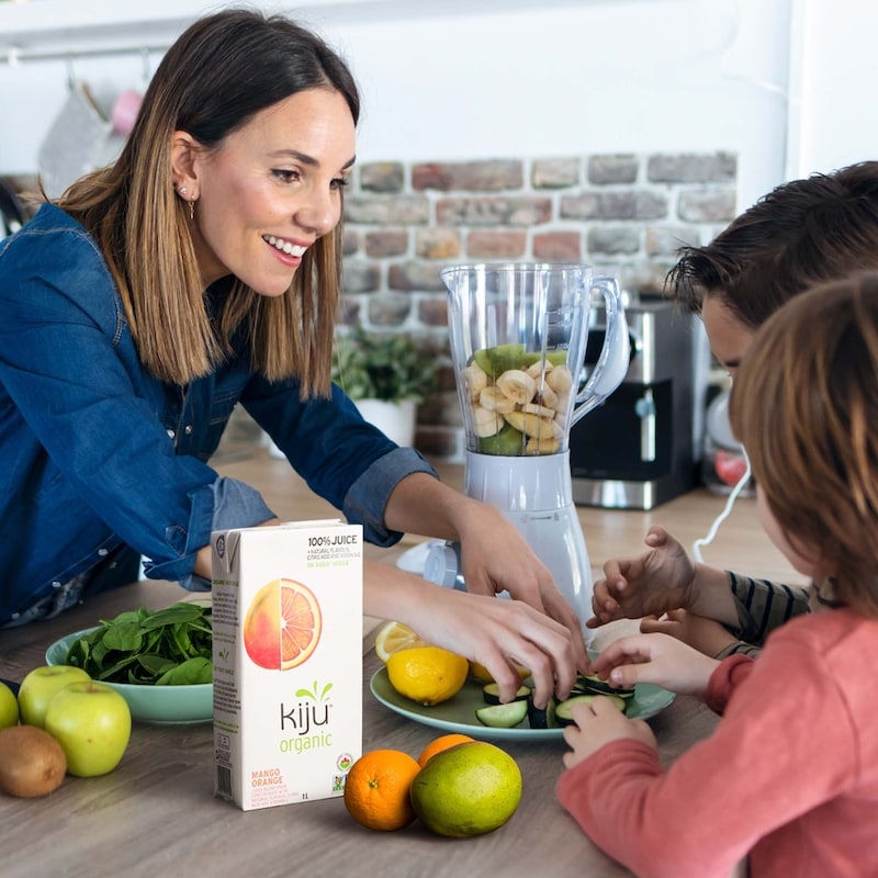 Organic Mango Orange Fruit Juice Blend