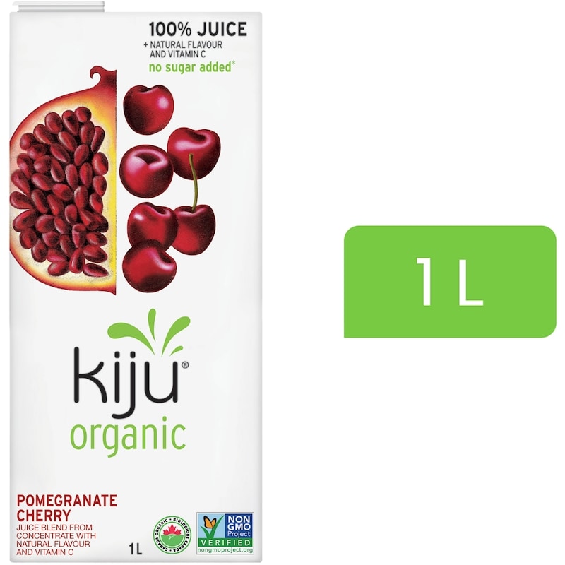 Organic Pomegranate Cherry Fruit Juice Blend