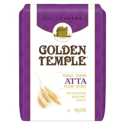Golden Temple farine atta de blé dur 9 kg, 0,19 $/100g
