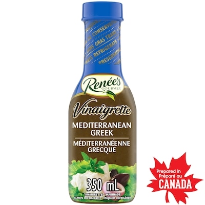 Renees Mediterranean Greek Vinaigrette 350 ml, $1.71/100ml