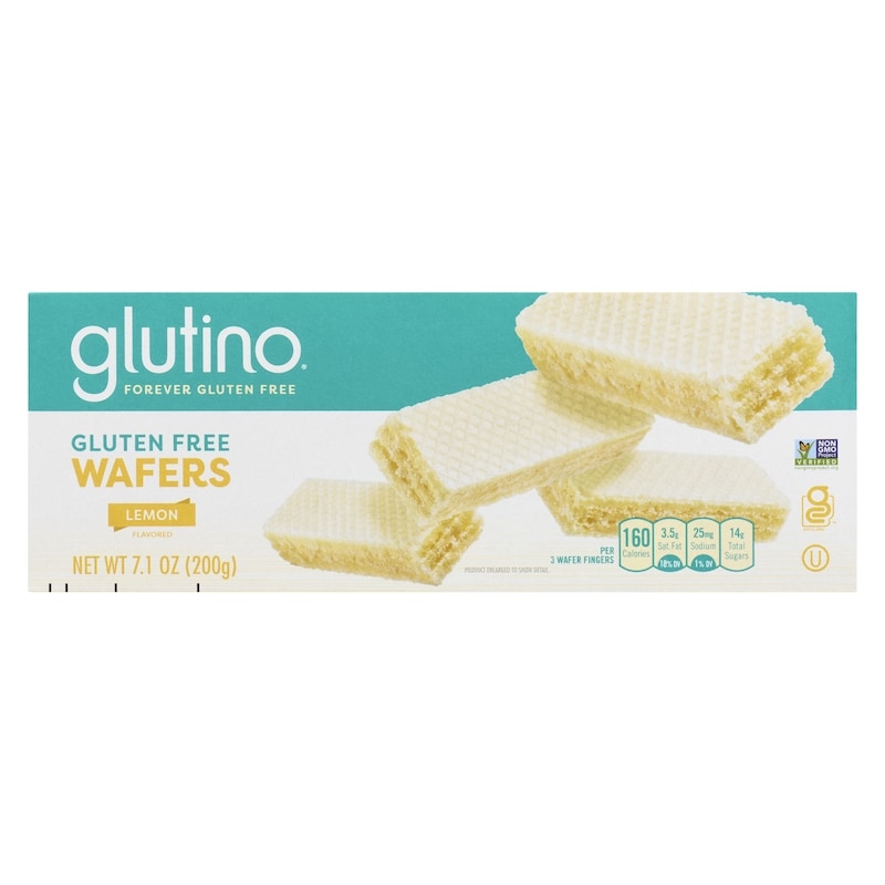 Gluten-Free Wafers, Lemon