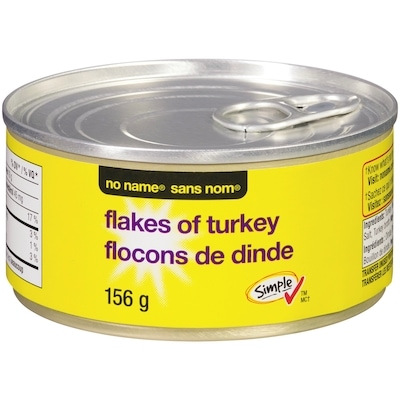 No Name Flakes of Turkey 142 g, $1.79/100g