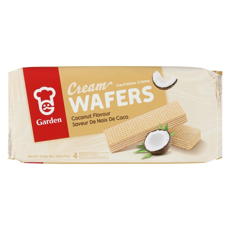 Cream Wafers, Coconut Flavour