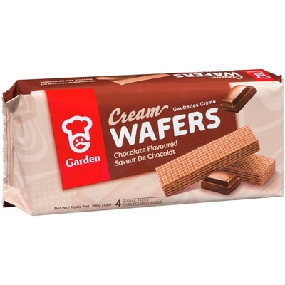 Gaufrettes à saveur de chocolat