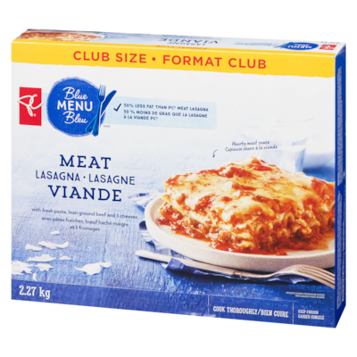 Lasagne à la viande format club