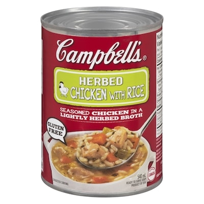 Campbell's Ready to Serve Soup Herbed Chicken with Rice 540 ml, $0.65/100ml