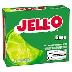 Jell-O Lime Jelly Powder Gelatin Mix - 85 g | Atlantic Superstore
