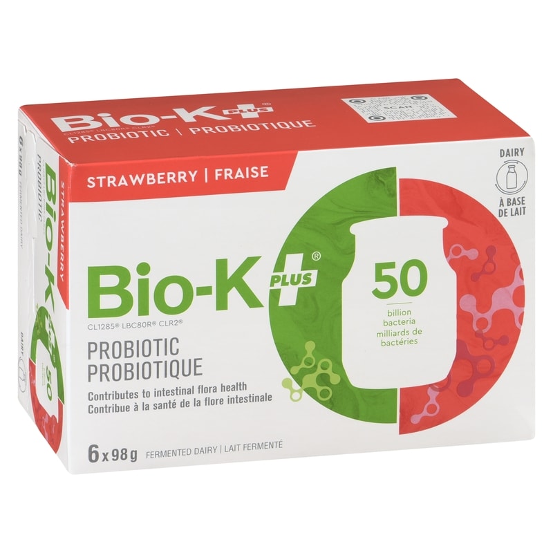 Bio-K+ Strawberry 6 Pack