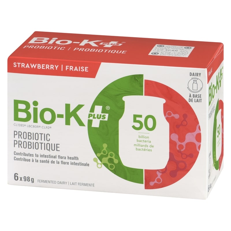 Bio-K+ Strawberry 6 Pack