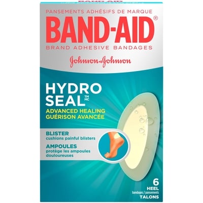 Band-Aid Coussinets pour ampoules Guérison avancée 6 ea, 1,17 $/1ch