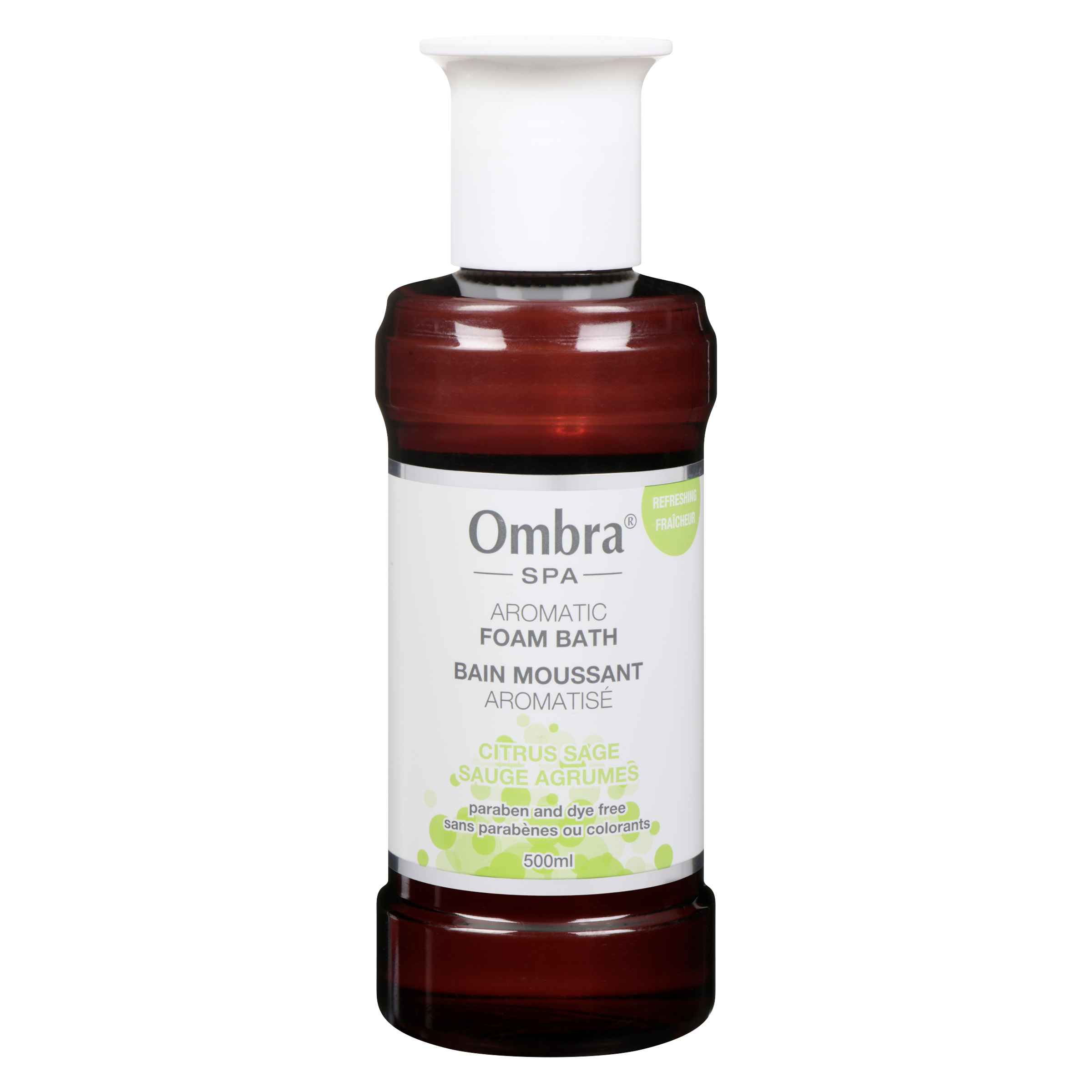 Ombra Spa Aromatic Foam Bath Citrus Sage 500 ml, $2.40/100ml