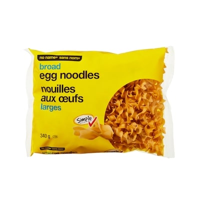 Sans Nom Nouilles aux œufs larges 340 g, 0,97 $/100g