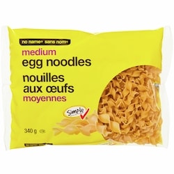 Sans Nom Nouilles aux œufs moyennes 340 g, 0,97 $/100g
