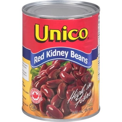 Unico Red Kidney Beans 540 ml, $0.37/100ml