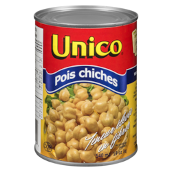 Unico Pois chiches 540 ml, 0,46 $/100ml