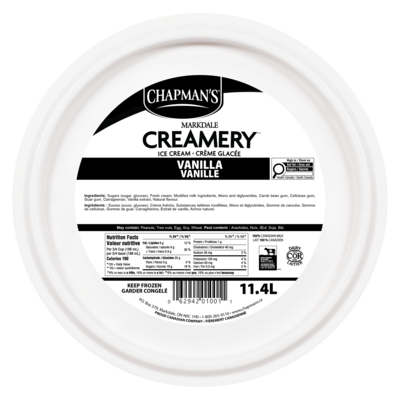 Markdale Creamery Vanille crème glacée
