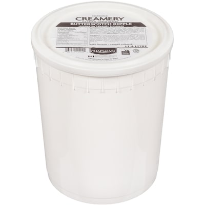 Chapman’s Markdale Creamery Marbré au caramel écossais  crème glacée 11.4 l, 0,31 $/100ml