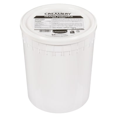 Chapman’s Markdale Creamery Orange ananas crème glacée 11.4 l, 0,31 $/100ml