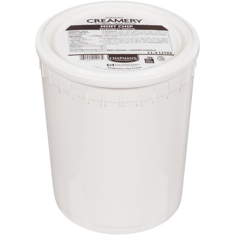 Chapmans Markdale Creamery Mint Chip Ice Cream - 11.4 l
