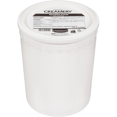 Chapman’s Markdale Creamery Napolitaine crème glacée 11.4 l, 0,26 $/100ml
