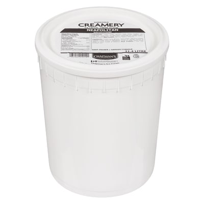 Chapman’s Markdale Creamery Napolitaine crème glacée 11.4 l, 0,31 $/100ml