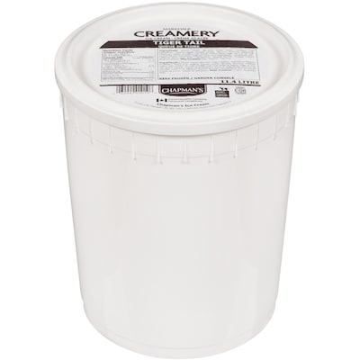Chapman’s Markdale Creamery Queue de tigre crème glacée  11.4 l, 0,26 $/100ml