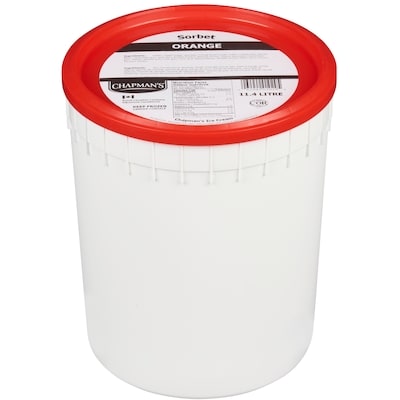 Chapmans Orange Sorbet 11.4 l, $0.26/100ml
