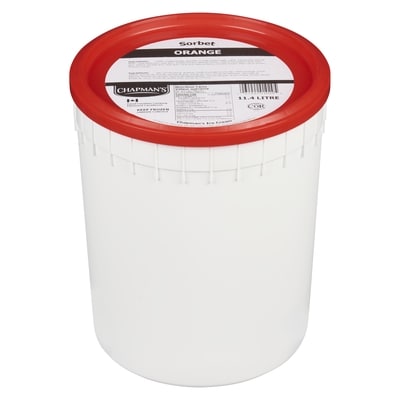 Chapman’s Orange Sorbet 11.4 l, 0,31 $/100ml