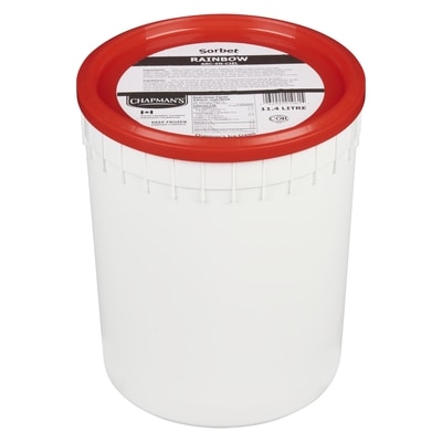 Chapman’s Arc-en-ciel Sorbet 11.4 l, 0,31 $/100ml