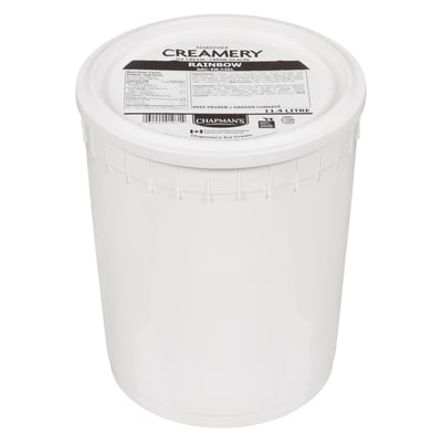Chapman’s Markdale Creamery arc-en-ciel crème glacée 11.4 l, 0,31 $/100ml