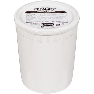Chapman’s Markdale Creamery barbe à papa crème glacée  11.4 l, 0,26 $/100ml