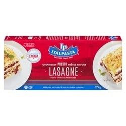 Italpasta Lasagne prête pour le four 375 g, 1,01 $/100g