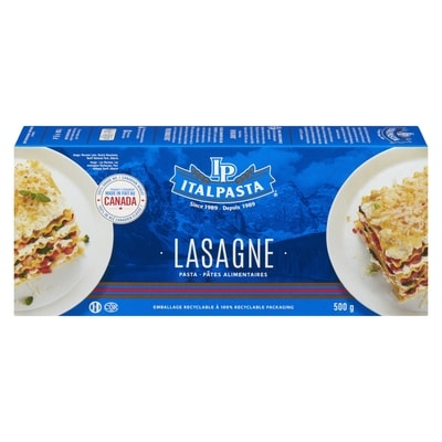Italpasta Lasagne 500 g, 0,76 $/100g