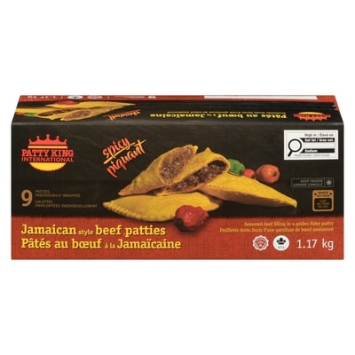 Pattyking Jamaican Beef Patties, Spicy Hot 1.17 kg, $0.98/100g