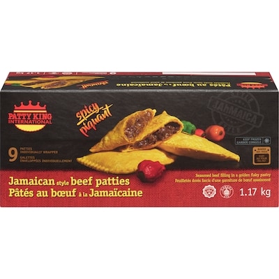Pattyking Jamaican Beef Patties, Spicy Hot 1.17 kg, $0.98/100g