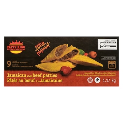 Jamaican Style Beef Patties, Spicy